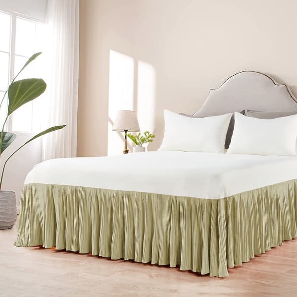 Home Soft Things Pleated Bed Skirt On Sale Bed Bath & Beyond 38302901